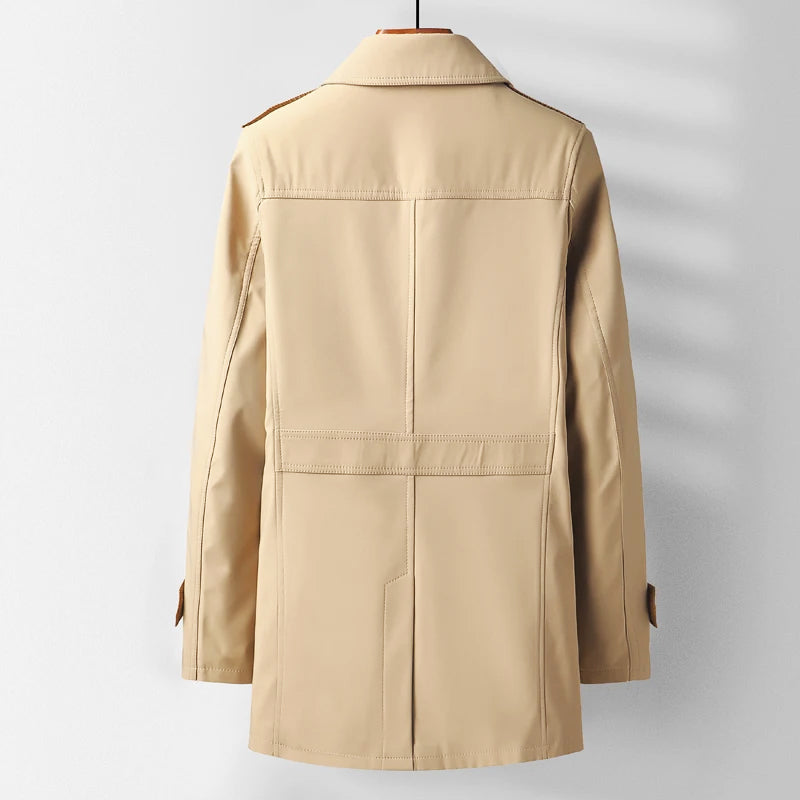 Heren Trenchcoat Modern Klassiek 4