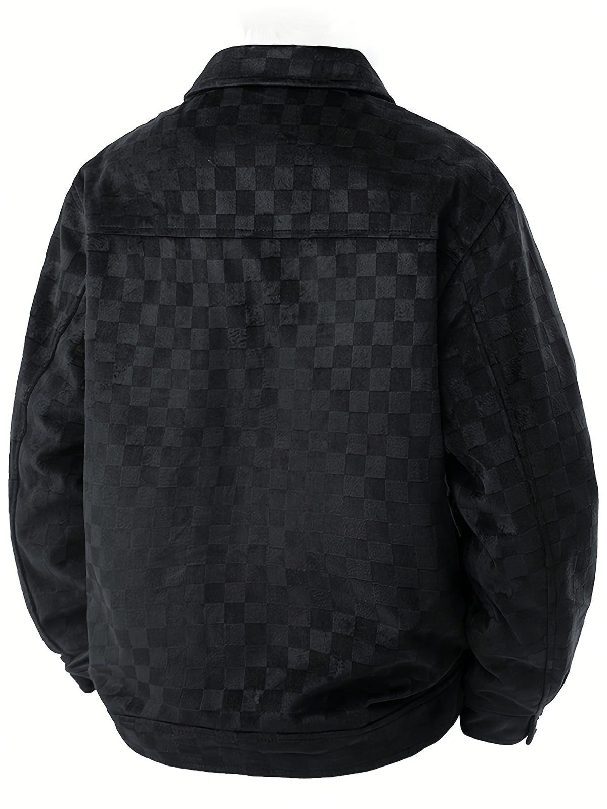 Heren Truckerjack Geruit Casual Stijl 2