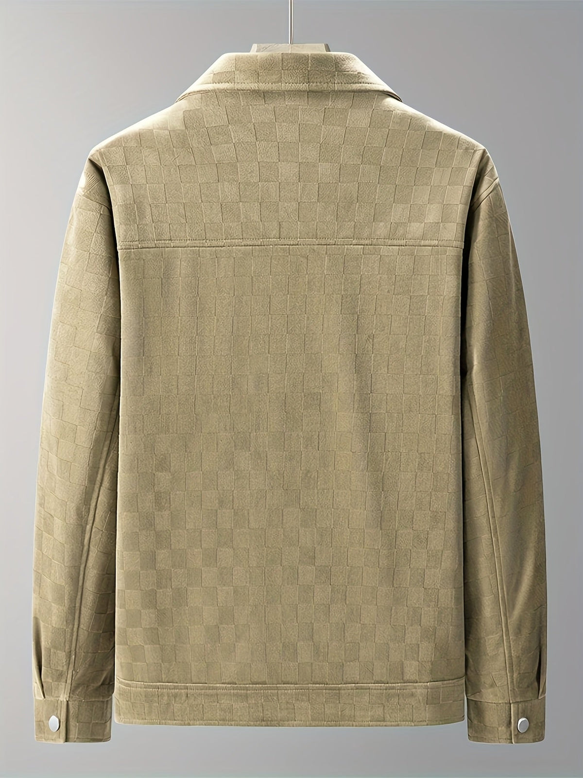 Heren Truckerjack Geruit Casual Stijl 7