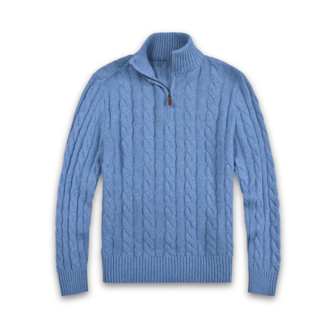 Heren Trui Casual Halve Rits Ademend Materiaal 1