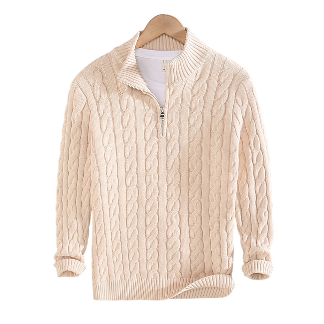 Heren Trui Casual Halve Rits Ademend Materiaal 2