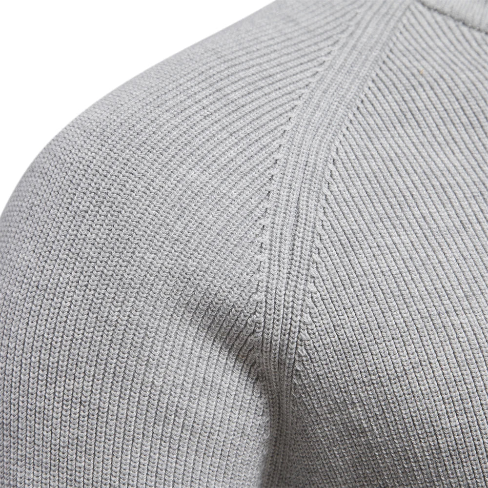 Heren Trui Halve Rits Casual Stijl Moderne Pasvorm 2