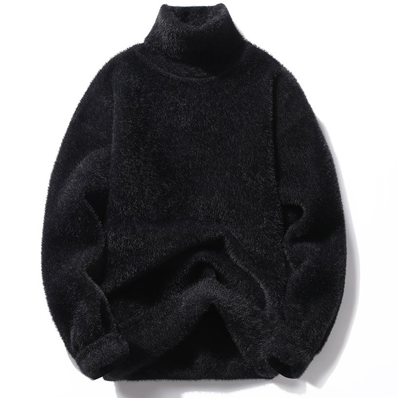 Heren Trui Hoge Kraag Comfortabel 1