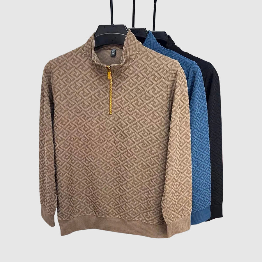 Heren Trui Jacquard Stijlvol 3