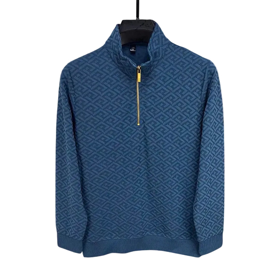 Heren Trui Jacquard Stijlvol 5