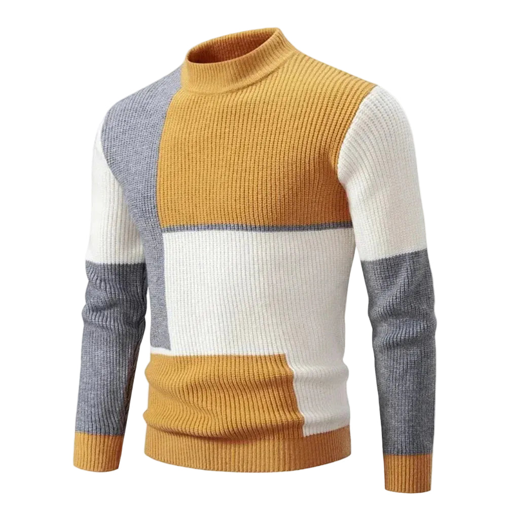 Heren Trui Kleurblokontwerp Casual Comfortabel 0