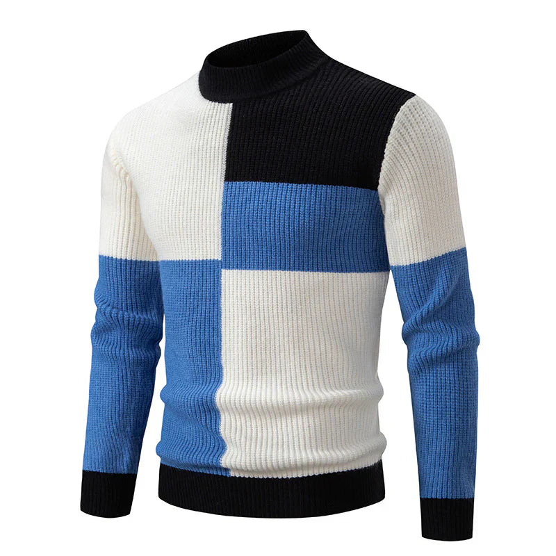 Heren Trui Kleurblokontwerp Casual Comfortabel 1