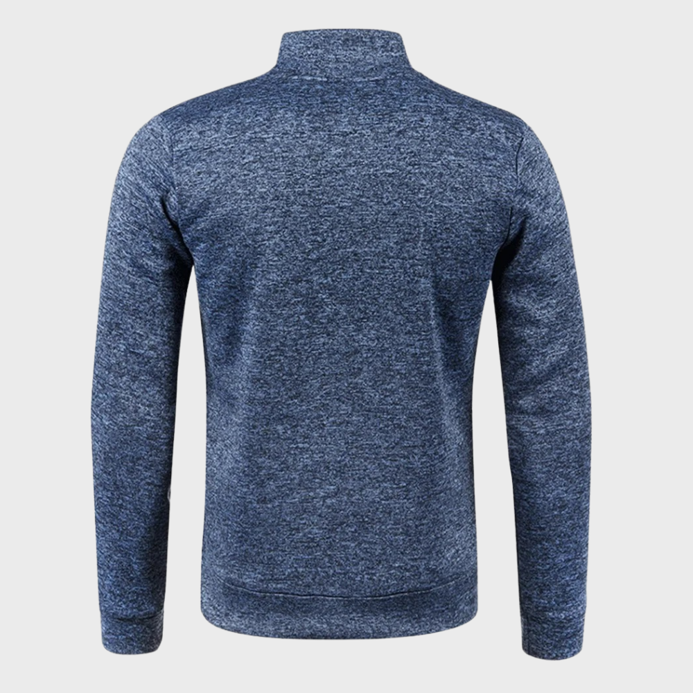 Heren Trui Ritssluiting Casual Stijl 1