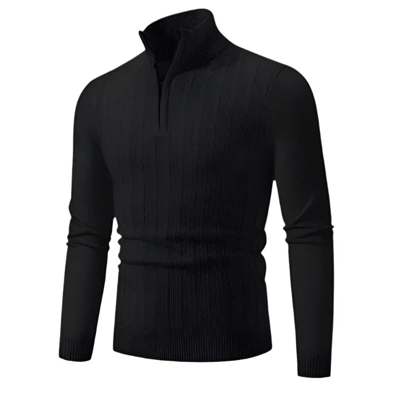 Heren Trui met Halve Rits Casual 0