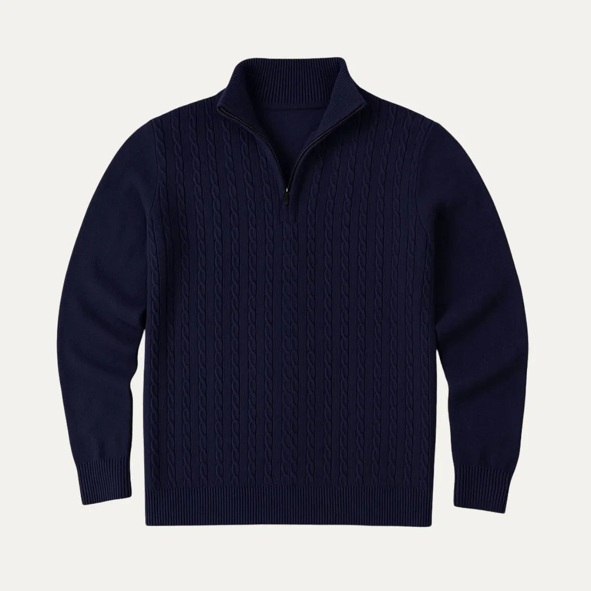 Heren Trui met Halve Rits Casual 3