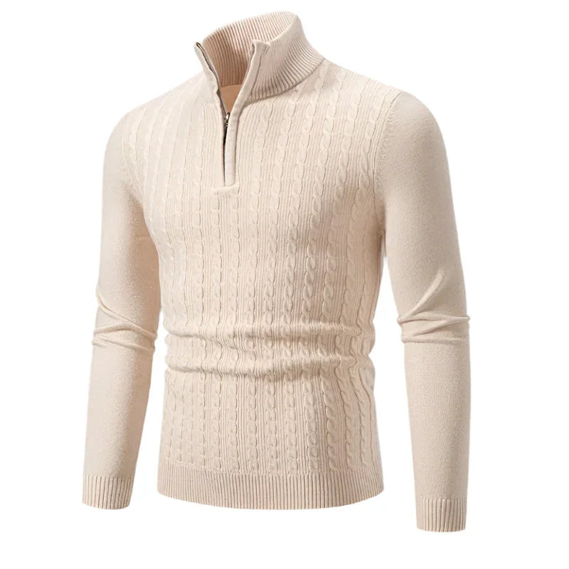Heren Trui met Halve Rits Casual 6