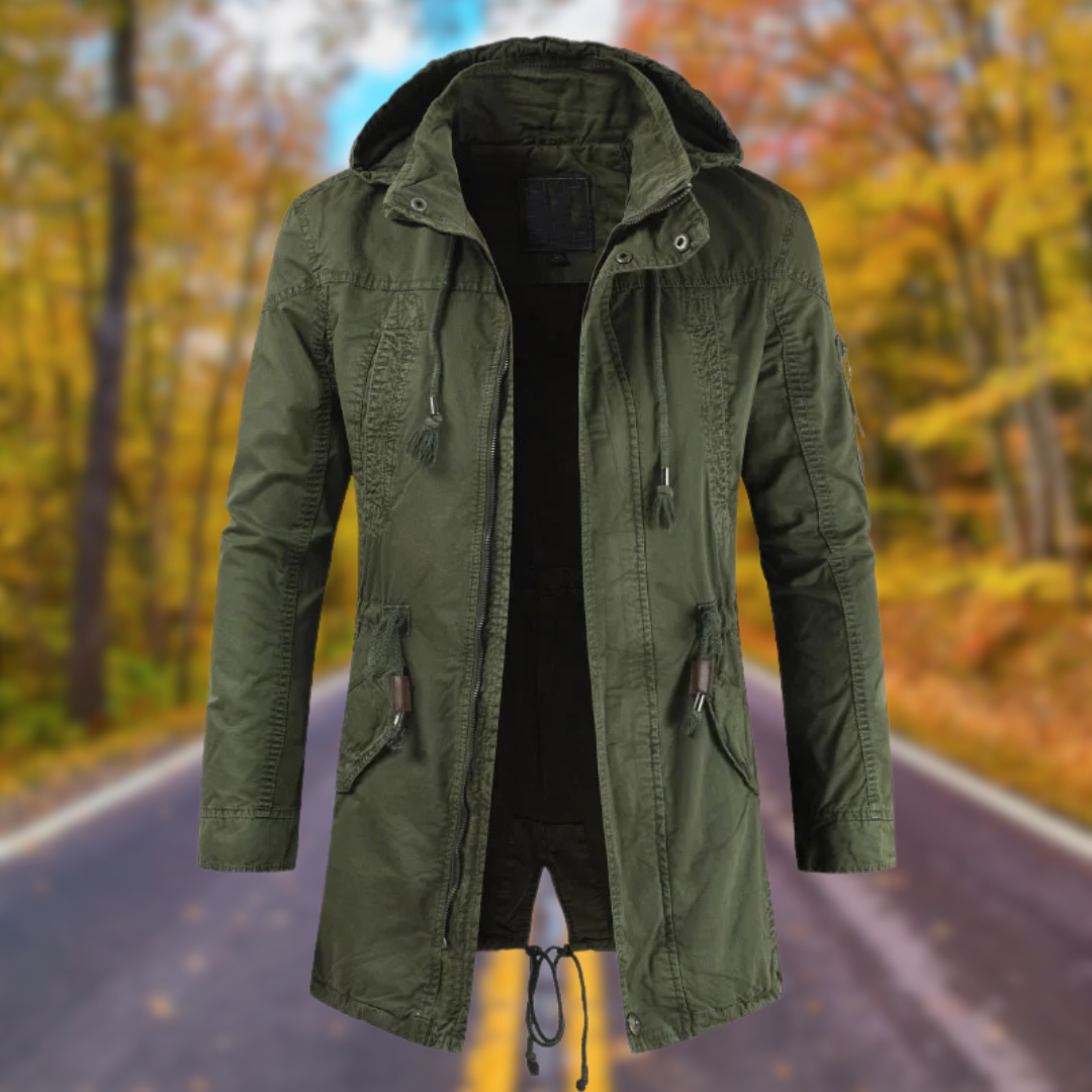 Heren Utility Parka met Capuchon 1