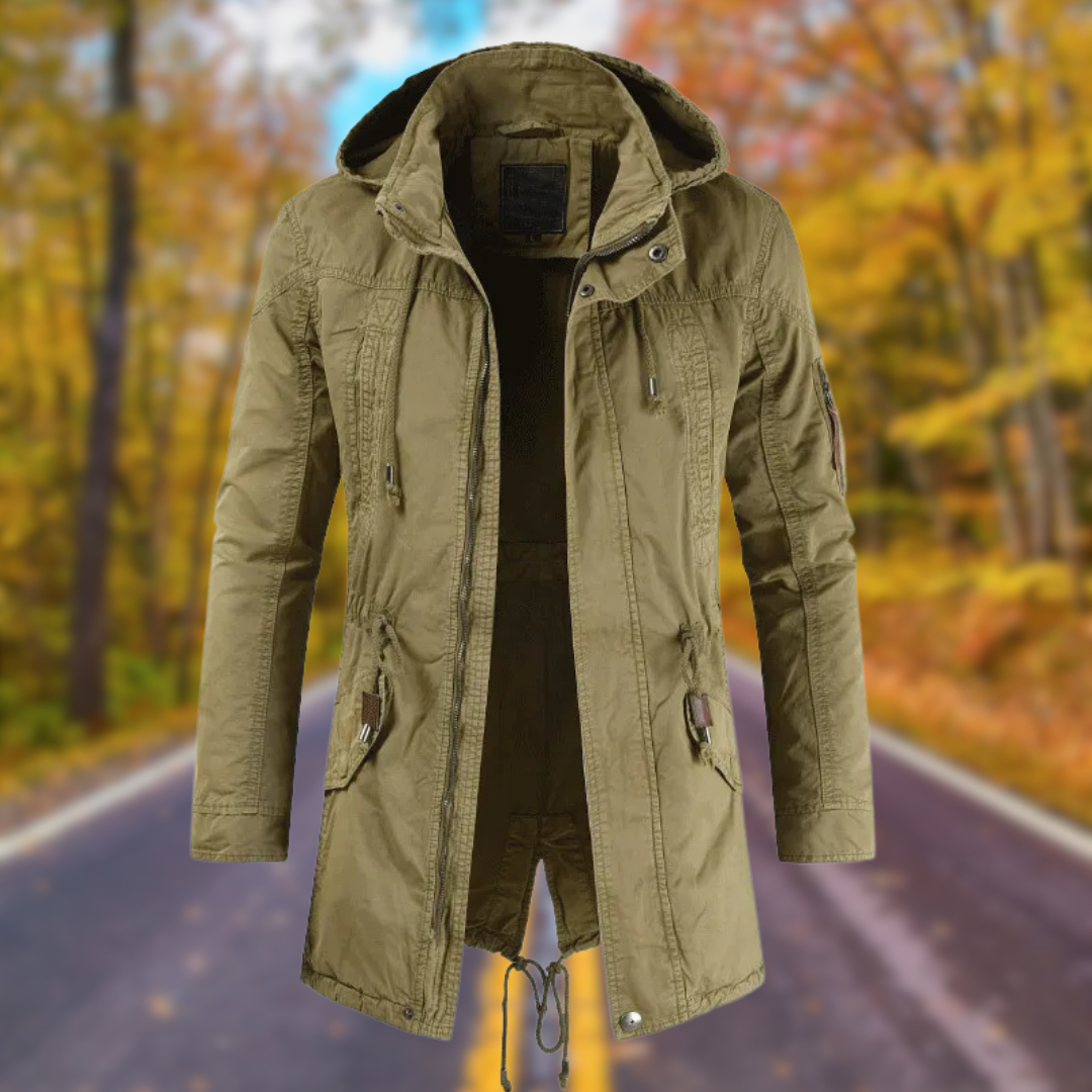 Heren Utility Parka met Capuchon 2