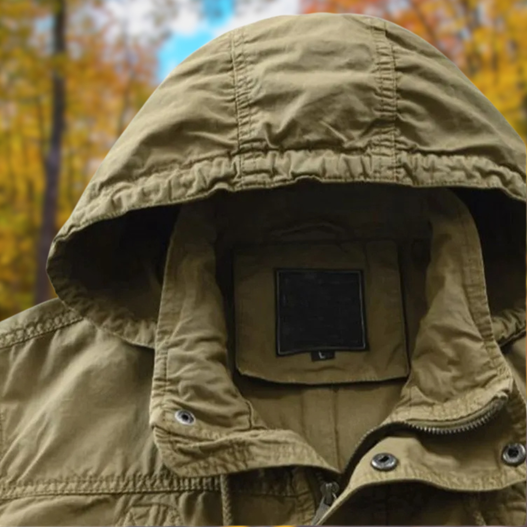 Heren Utility Parka met Capuchon 3