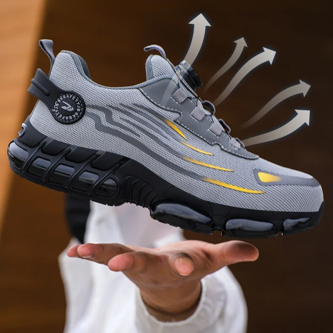 Heren Veiligheidsschoenen met Stalen Neus en Antislip Zolen 2