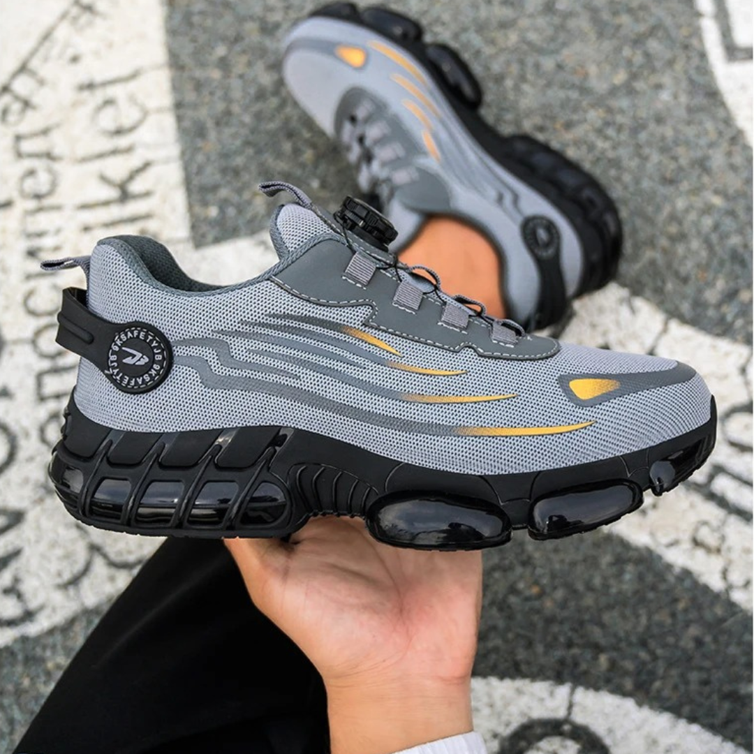 Heren Veiligheidsschoenen met Stalen Neus en Antislip Zolen 5