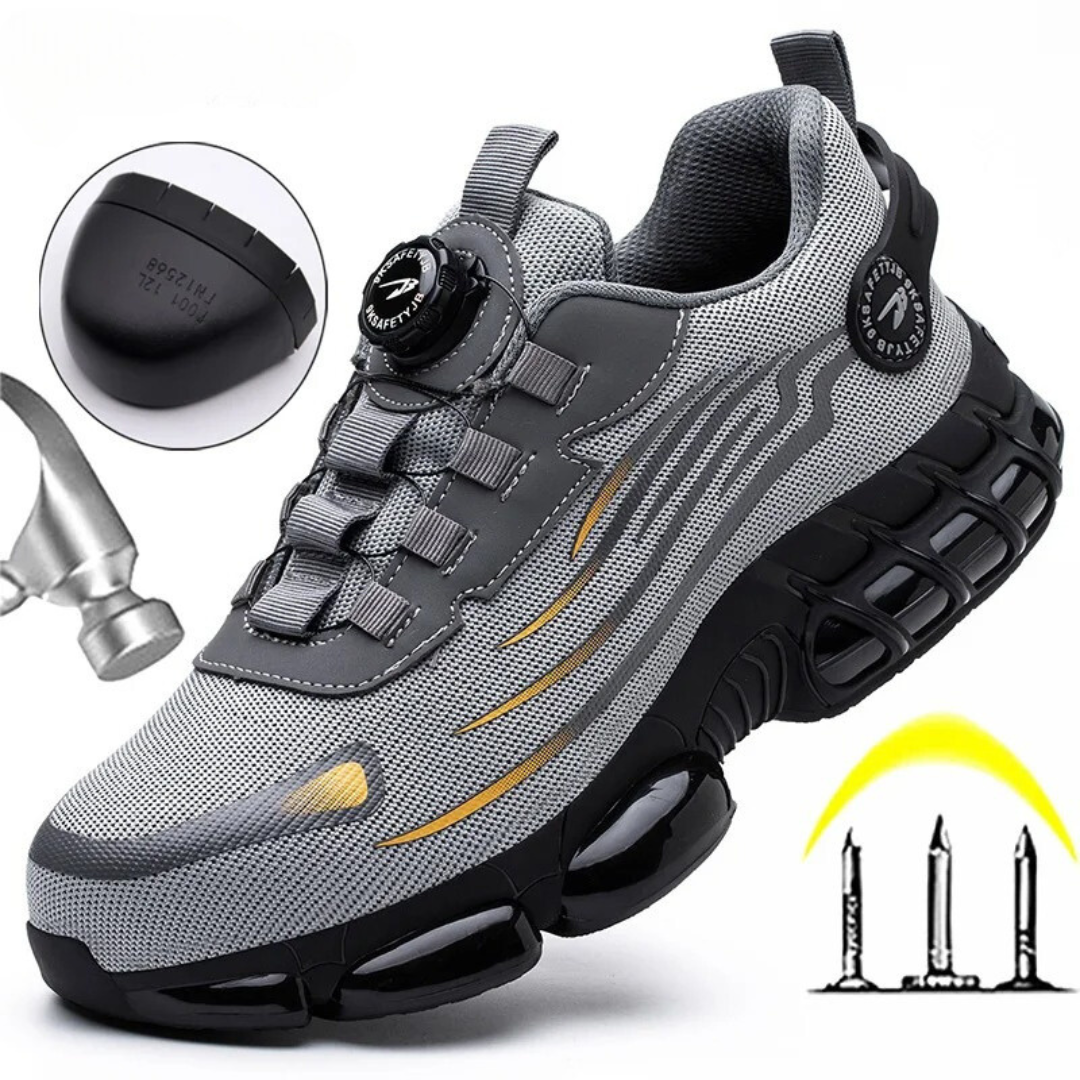Heren Veiligheidsschoenen met Stalen Neus en Antislip Zolen 7