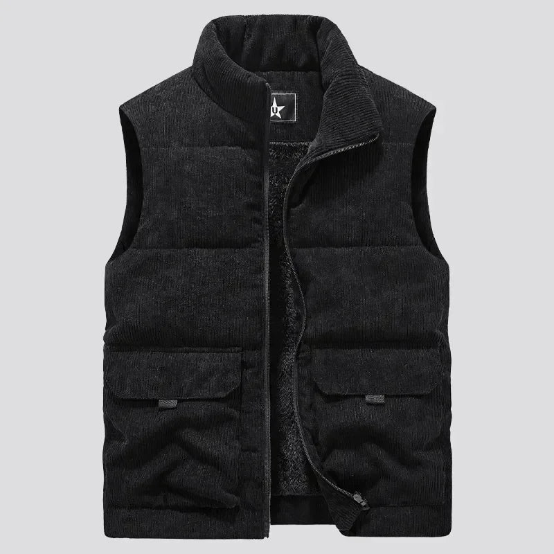Heren Vest Met Cargo Ontwerp 0