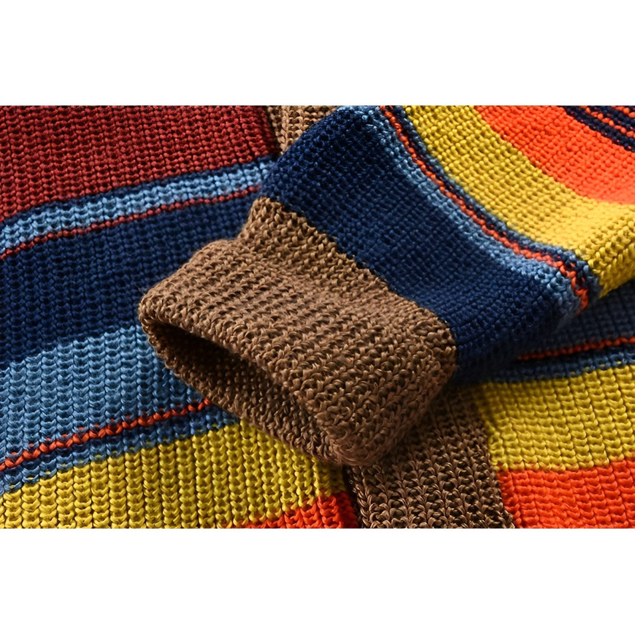 Heren Vest Met Kleurblokken En Sjaalkraag 5