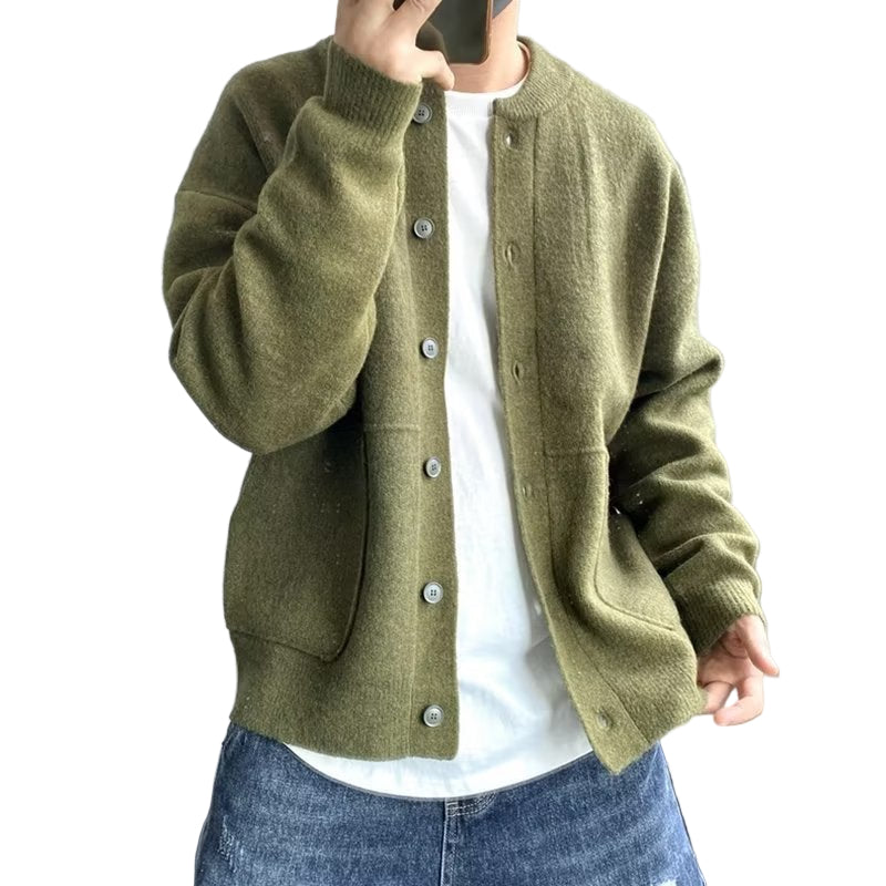 Heren Vest Met Knoopsluiting Casual Stijl 0