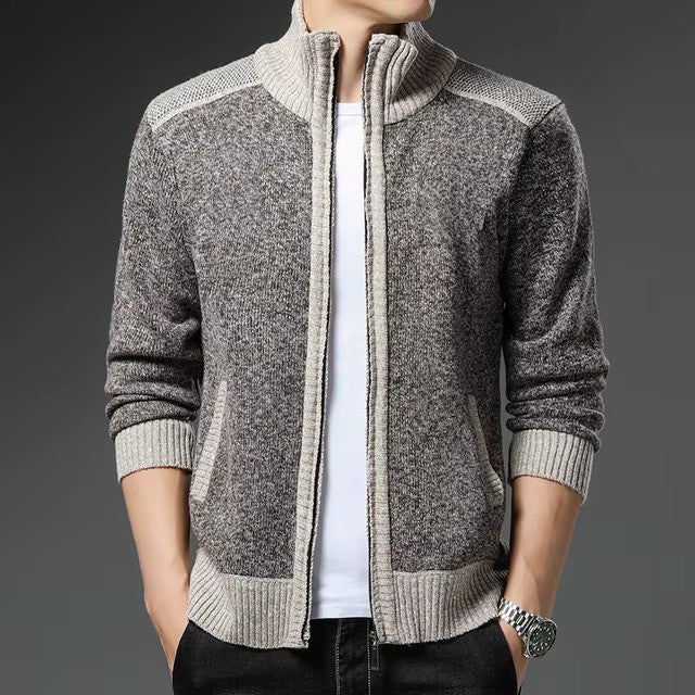 Heren Vest Met Rits Sportieve Casual Look voor Herfst en Winter 2