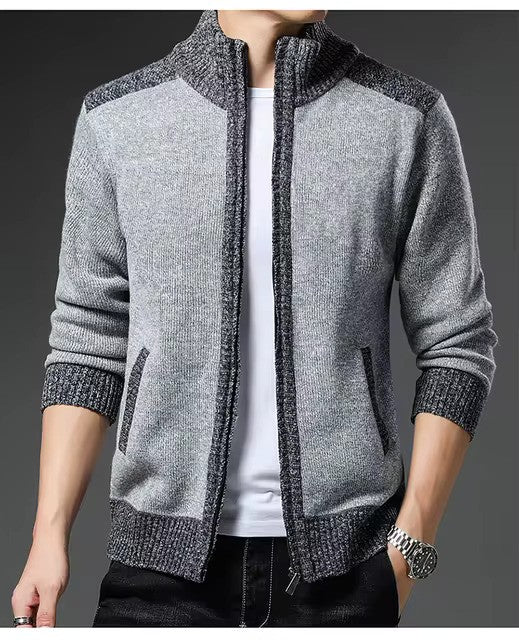 Heren Vest Met Rits Sportieve Casual Look voor Herfst en Winter 4