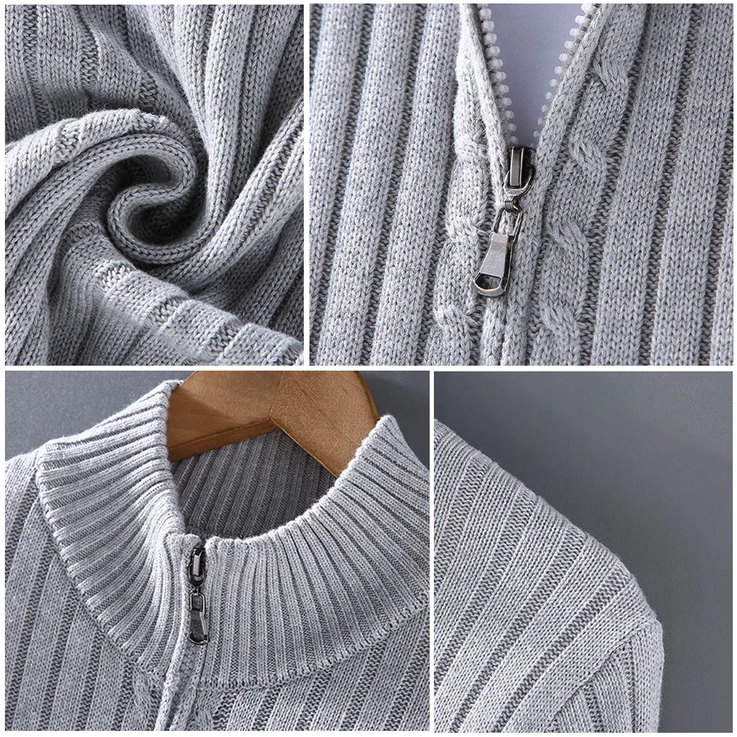 Heren Vest Met Ritssluiting Casual 2
