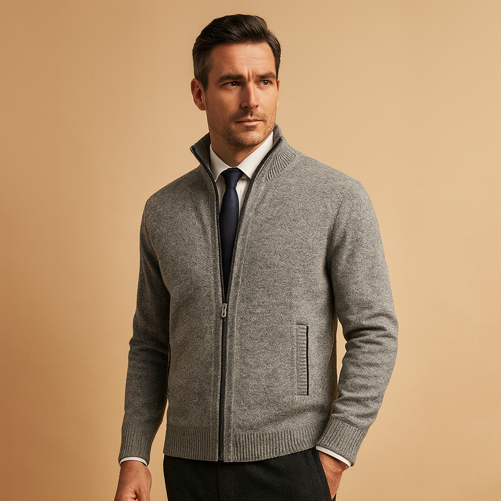 Heren Vest Met Ritssluiting Klassiek 2