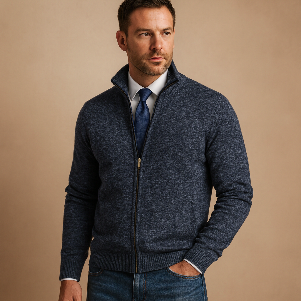 Heren Vest Met Ritssluiting Klassiek 3