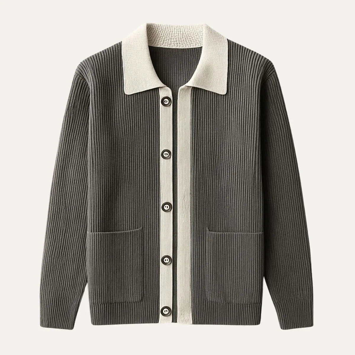 Heren Vest Met Zakken Casual Stijl 2