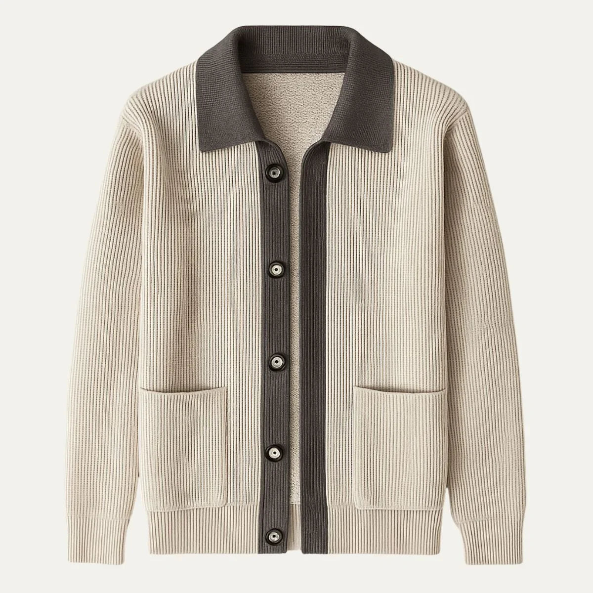 Heren Vest Met Zakken Casual Stijl 3