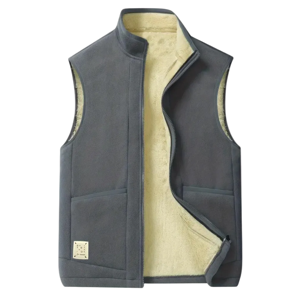 Heren Vest Stijlvol voor Herfst en Winter Met Comfortabele Pasvorm 0