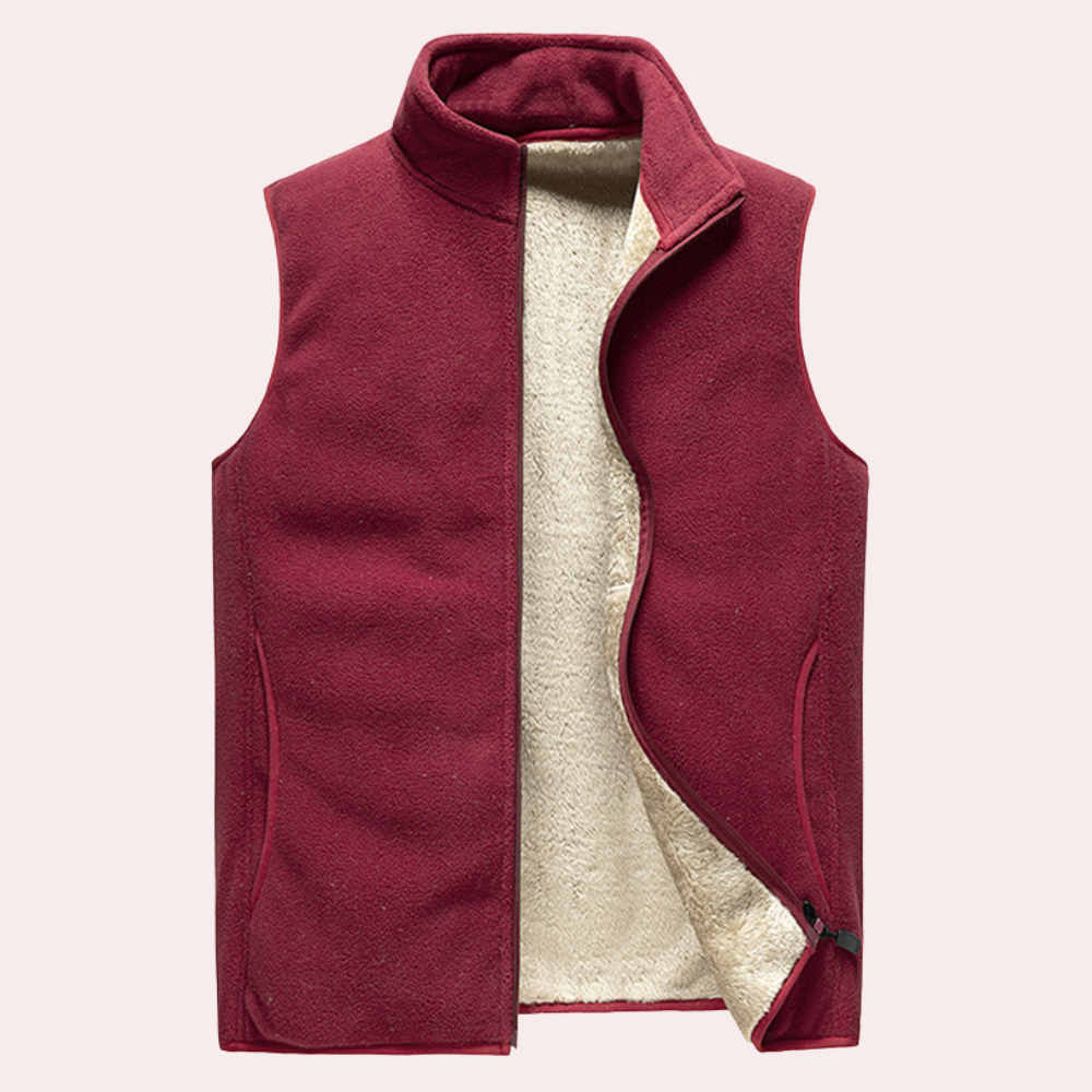 Heren Vest Stijlvol voor Herfst en Winter Met Comfortabele Pasvorm 2