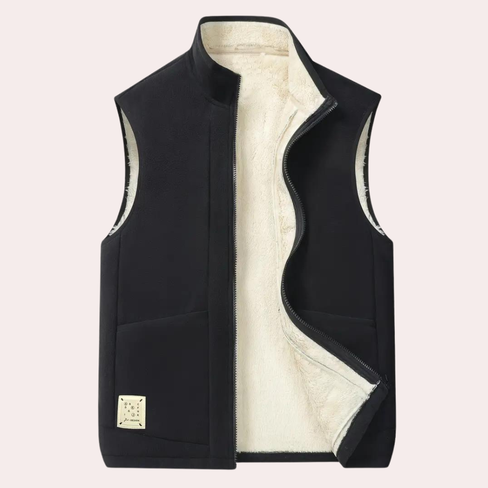 Heren Vest Stijlvol voor Herfst en Winter Met Comfortabele Pasvorm 3