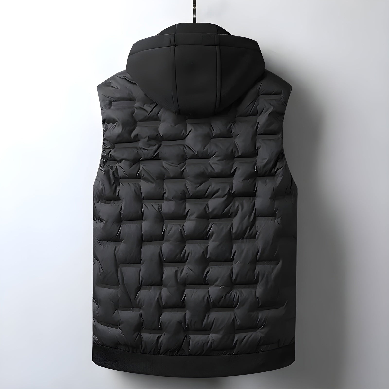 Heren Vest met Capuchon en Moderne Pasvorm 3