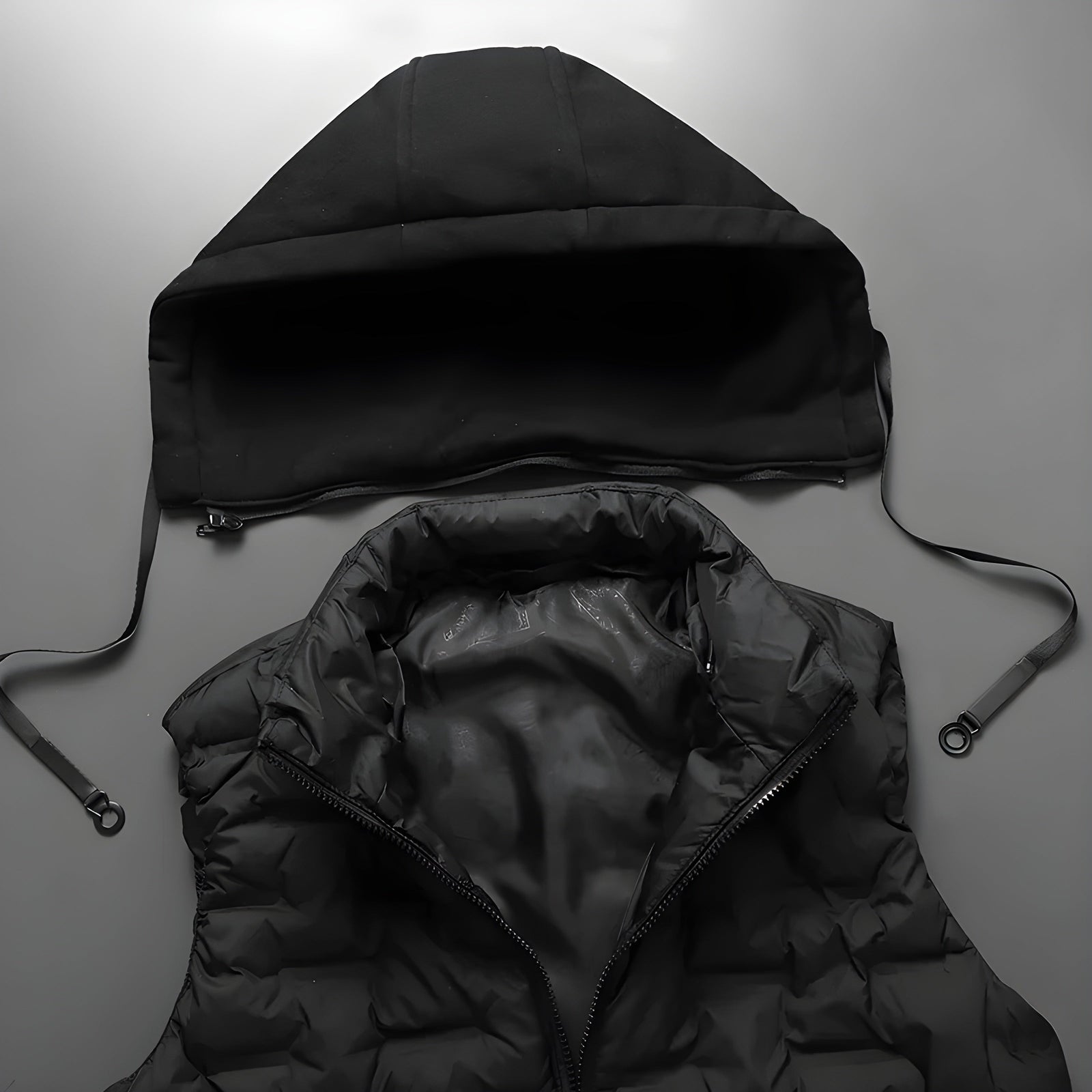Heren Vest met Capuchon en Moderne Pasvorm 5