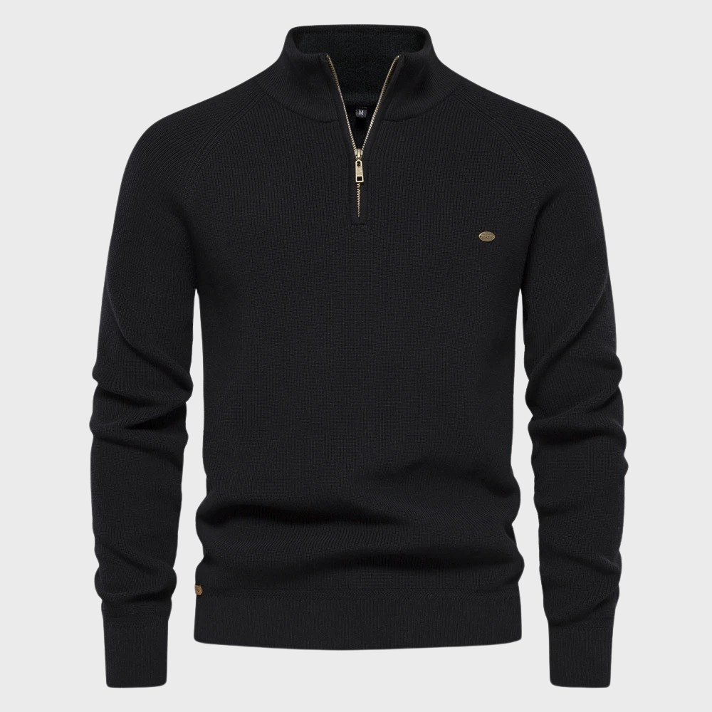 Heren Vest met Halve Rits Stijlvol 1