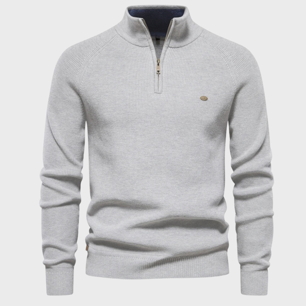 Heren Vest met Halve Rits Stijlvol 3