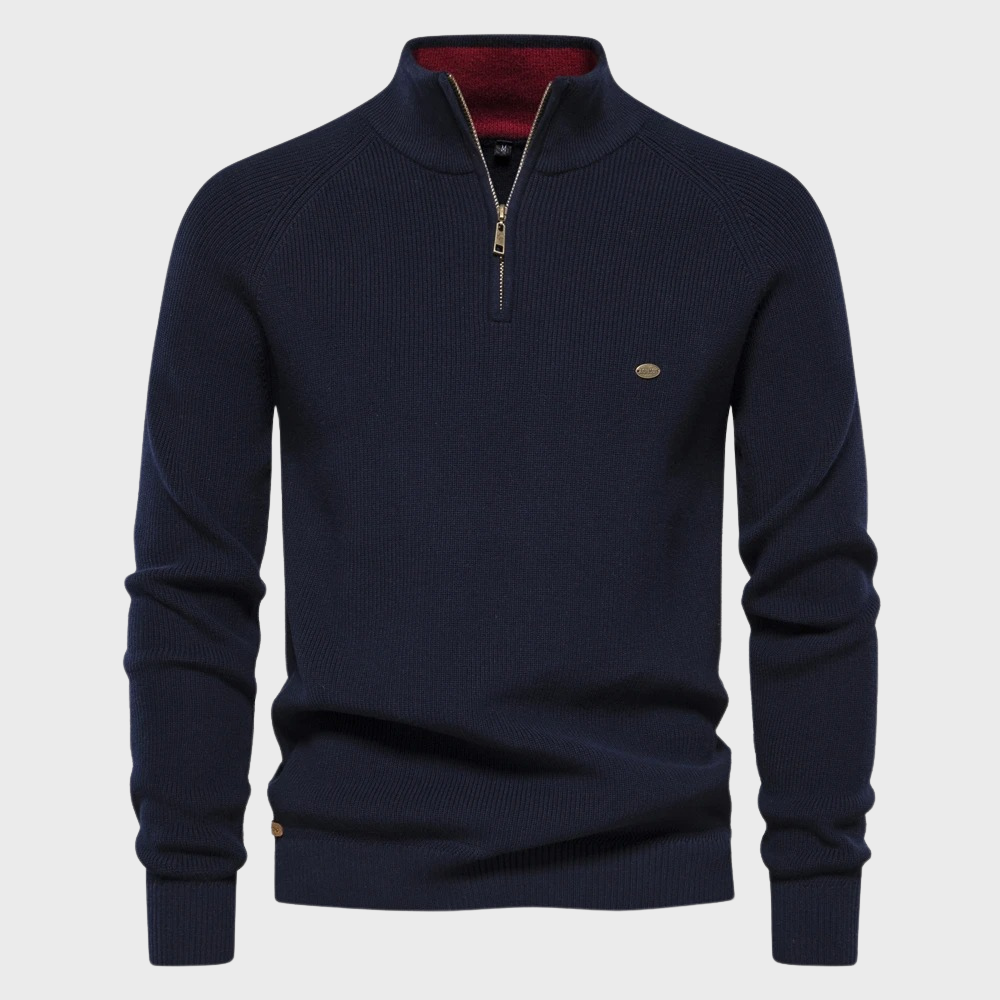 Heren Vest met Halve Rits Stijlvol 4