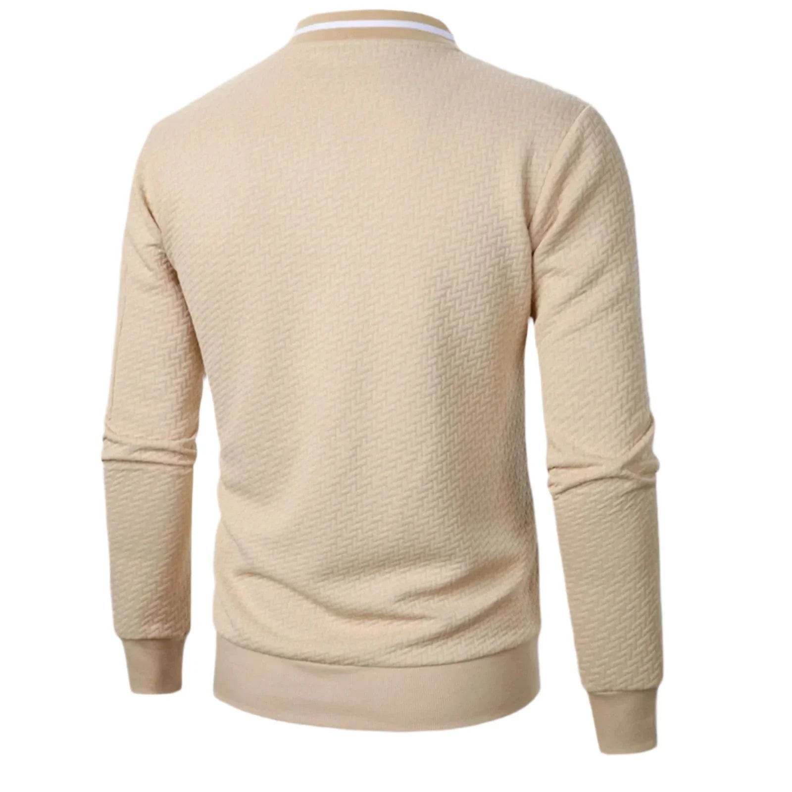 Heren Vest met Ritssluiting en Relaxte Pasvorm 6