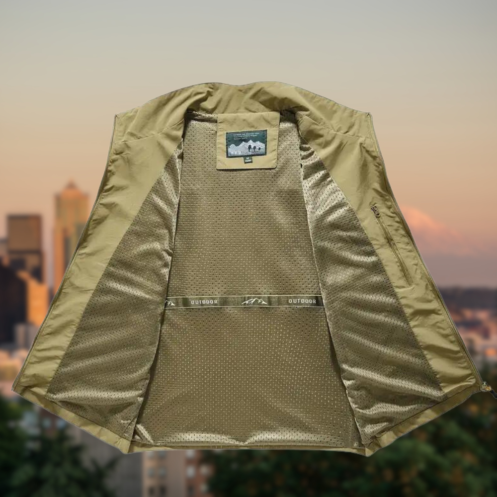 Heren Vest met Ritszakken Casual 4