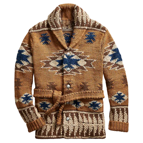 Heren Vest met Sjaalkraag en Knoopsluiting 0