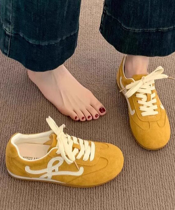 Heren Veterschoenen Casual Platte Zool 0