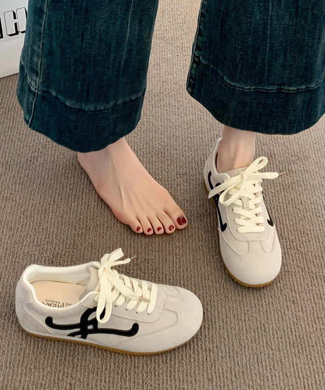 Heren Veterschoenen Casual Platte Zool 1