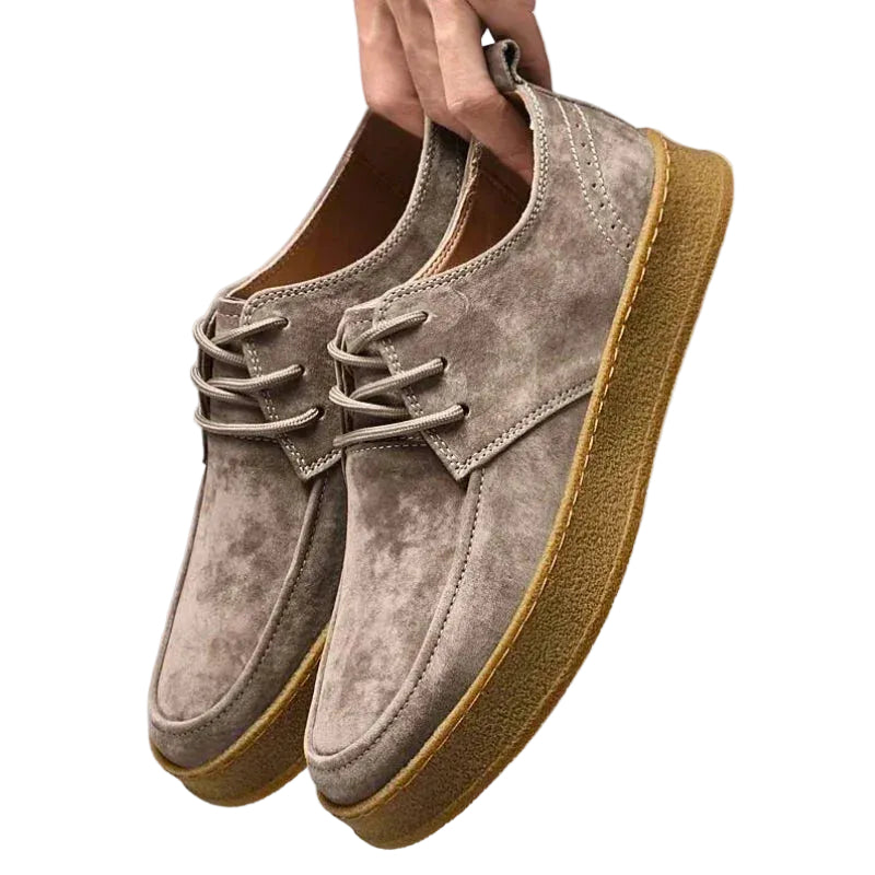 Heren Veterschoenen Suède Stijlvol 0