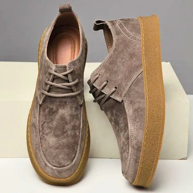 Heren Veterschoenen Suède Stijlvol 3