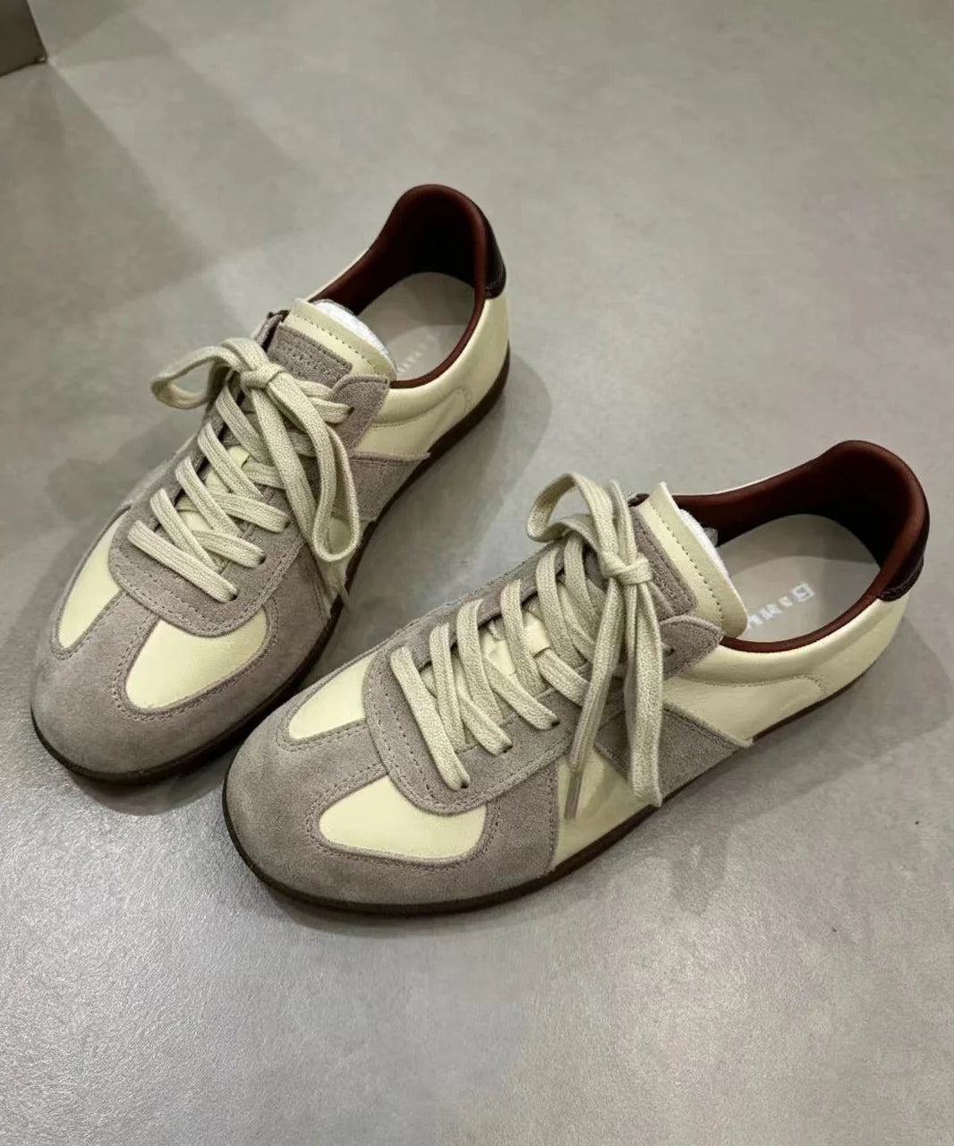 Heren Vetersneakers Casual Split-Effect 3