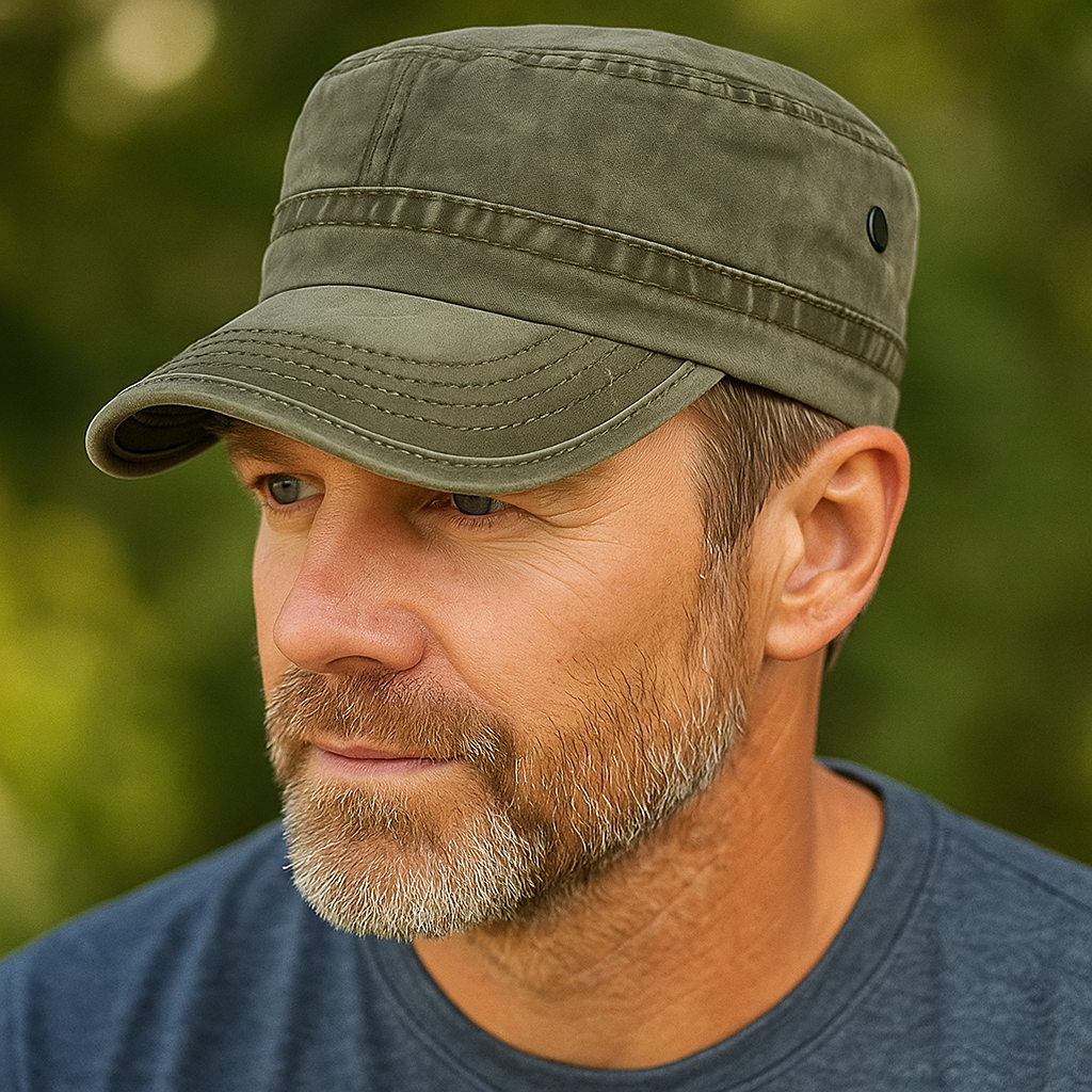 Heren Vintage Cap Robuust 6