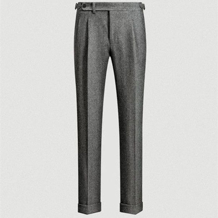 Heren Vrijetijdsbroek Casual Tweed 1
