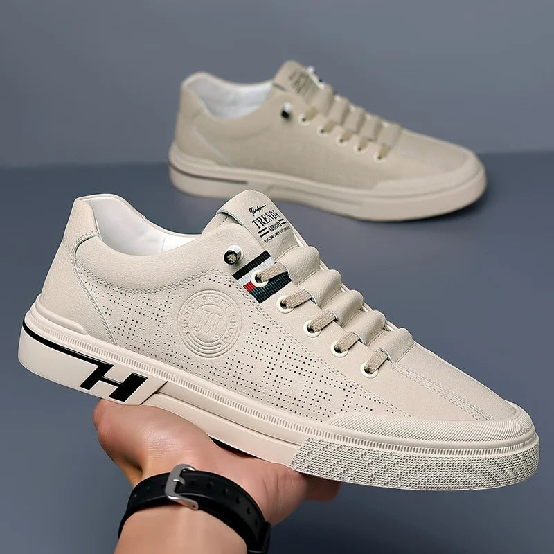 Heren Vrijetijdsschoenen Italiaanse Stijl Casual Met Antislipzool 5